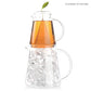 Tea Forte Iced Mango Peach Tea Over Ice, Pitcher-Size Iced Green Tea Infusers, 5 Count (Pack Of 1)