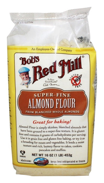 Bobs Red Mill Almond Flour Gluten-Free 16 oz (453 g) - 16 Ounce (Pack of 1)