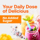 Dr. Smoothie 100% Crushed Mango – No Added Sugar, Made With Real Fruits/Fruit Juice – Vegan, No Artificial Colors Or Flavors – Sweet Mango With A Hint Of Pineapple & Banana – 46 Oz Bottle