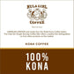 Hula Girl Kona Coffee Single Serve K-Cup, Medium Roast, 1 Count, Black