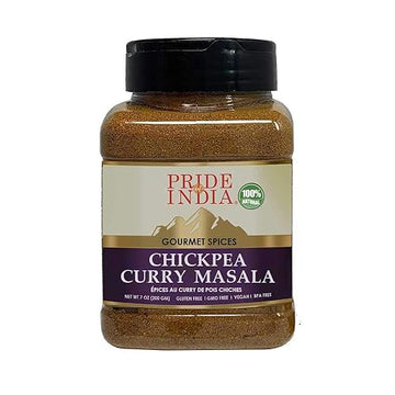 Pride Of India - Chickpea Curry Masala Seasoning Spice ?Authentic Indian Taste ?Spice Blend For Curry Dishes ?Gourmet & Flavorfu