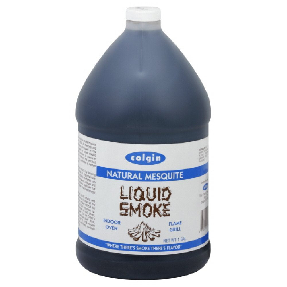Colgin Liquid Smoke, Authentic Mesquite Flavor, 128 Fl Oz, Perfect for BBQs and Marinades