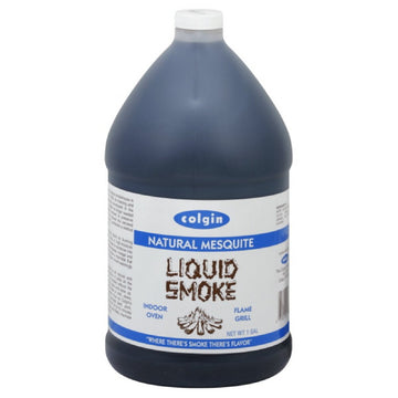 Colgin Liquid Smoke, Authentic Mesquite Flavor, 128 Fl Oz, Perfect for BBQs and Marinades