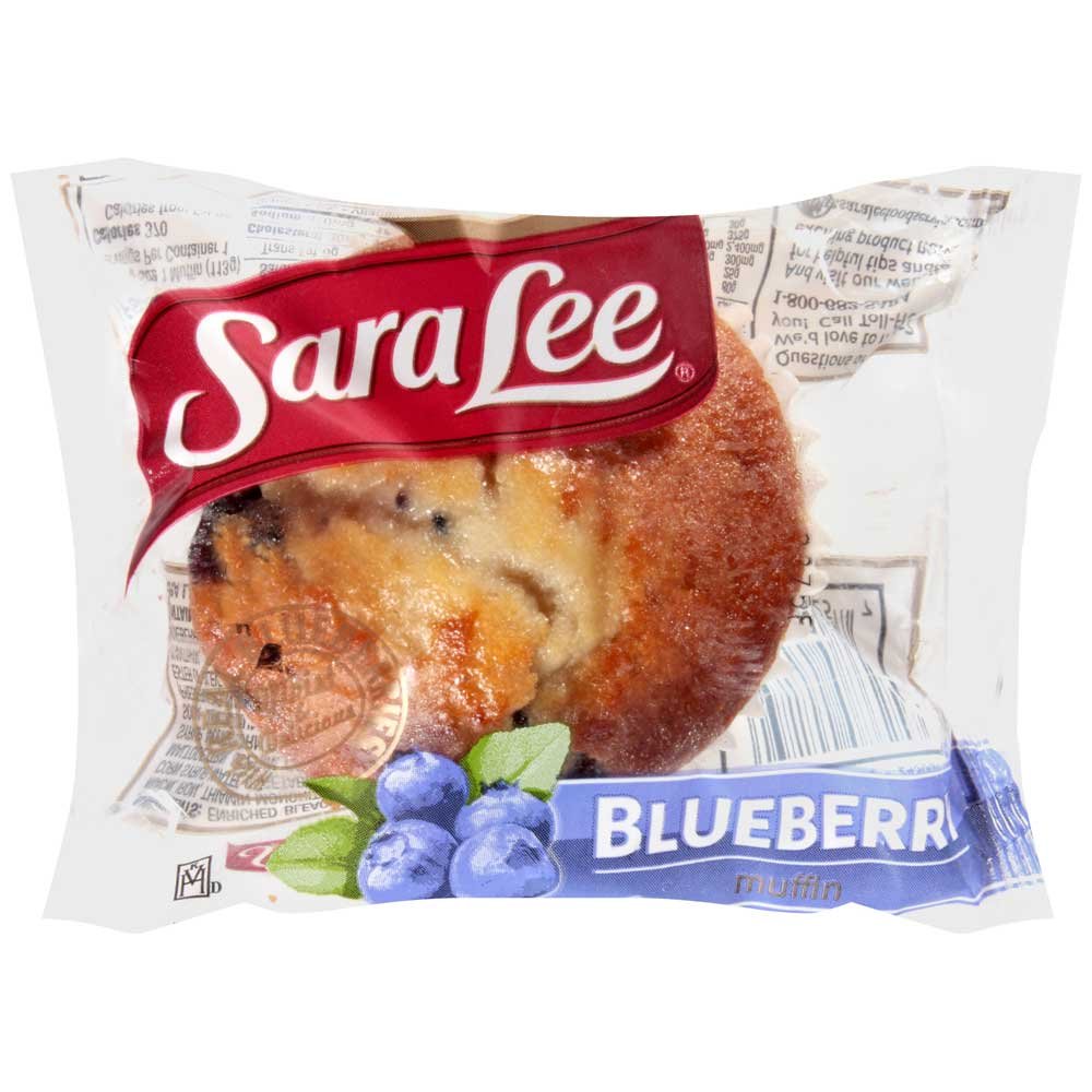 Sara Lee Blueberry Muffin, 4.75 Ounce, Pack of 24