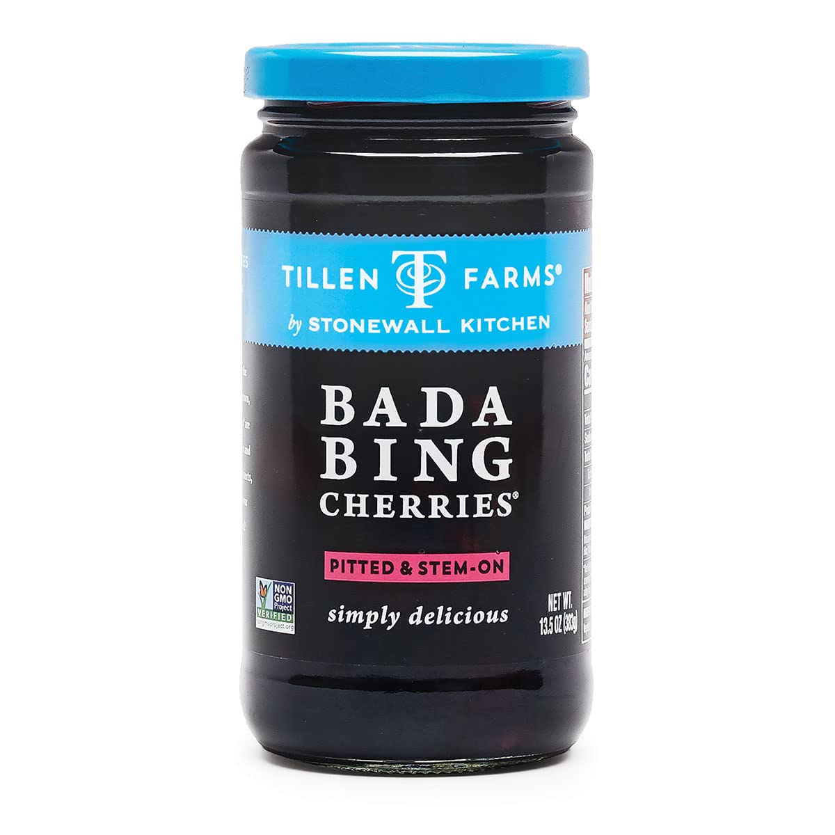 Tillen Farms Bada Bing Cherries, Red, 13.5 oz, Pack of 6