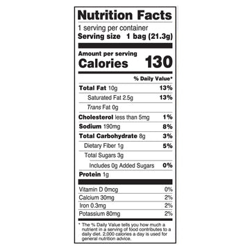 Utz Popcorn  White Cheddar - .75 oz. Bags (60 Count) - Baked with Real Cheese  Tasty Individual Snacks to Go  Cholesterol Free  Trans-Fat Free  Gluten Free Snacks