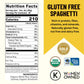 Mountain High Organic Certified Organic Gluten Free Spaghetti Pasta, Case Of 4-5 Lb. Bags, Off White,1 Count(Pack Of 4)
