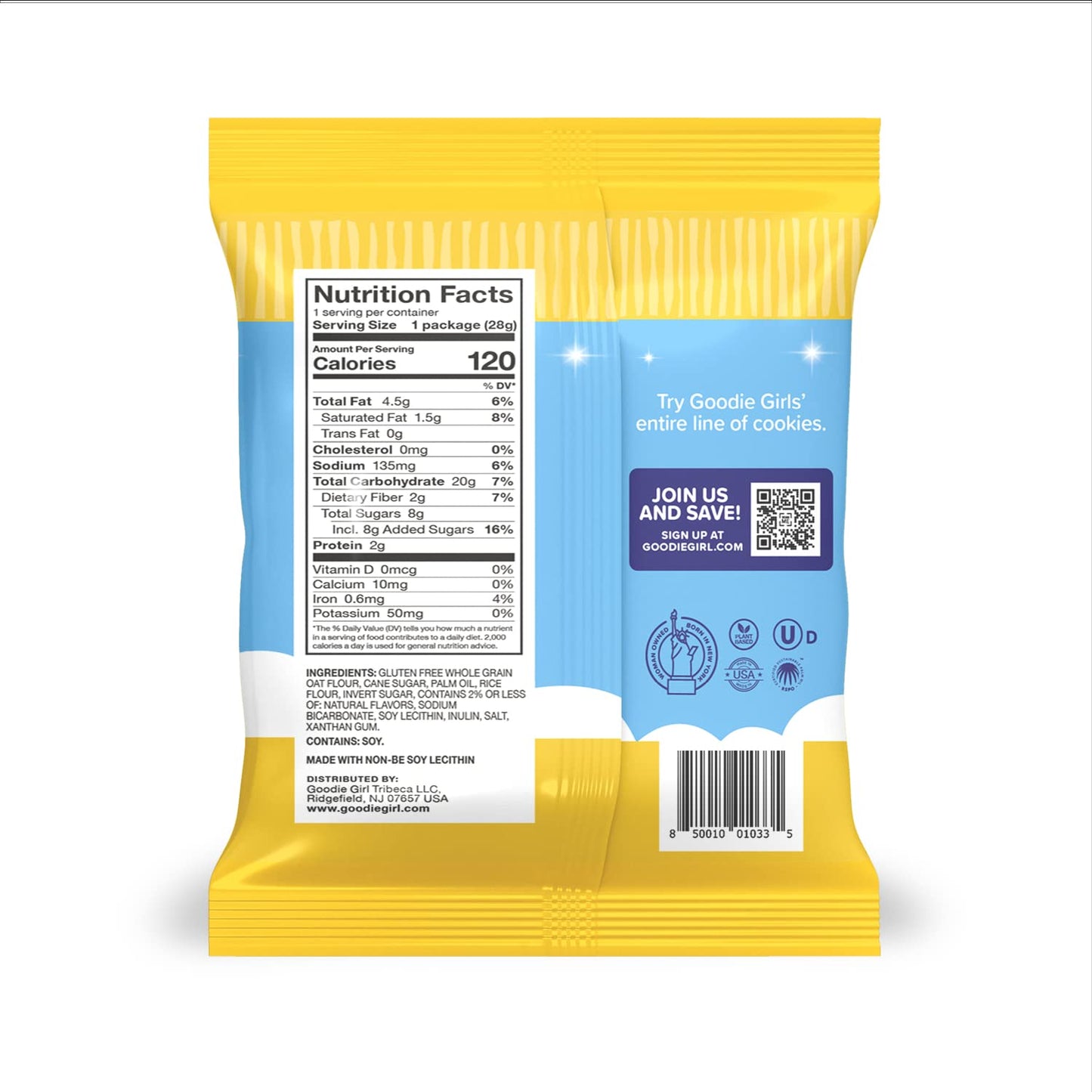Goodie Girl Gluten Free Animal  ers Snack Packs, 1 Ounce (Pack of 10), Peanut Free, Dairy Free, Egg Free, 120 Calories Each