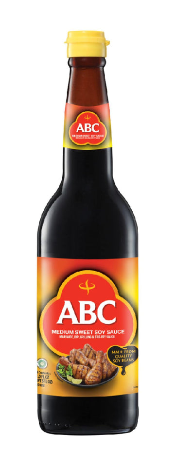 ABC Indonesian Sweet Soy Sauce, 20.9 Fl Oz, Pack of 1