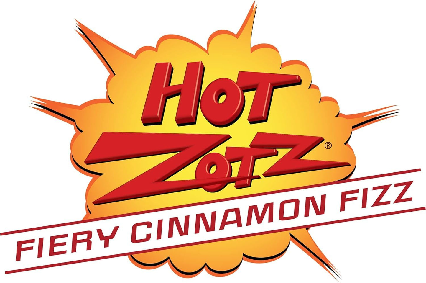 Hot Zotz Fizzy Old Fashioned Hard Candy - Fiery Cinnamon Flavored Candy, Individually Wrapped Hard Candy (2 Pounds)