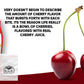 Jelly Belly Bundle- Very Cherry Jelly Beans - 7.5 Oz Gift Bag- Includes Rus Candy Company Travel Size Pocket Bag (Very Cherry)