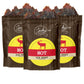 Jerky.com's Exotic Hot Elk Jerky - Wild Game Meat Snacks, Exotic Snacks, High-Protein, All-Natural, No Added Preservatives - Hea
