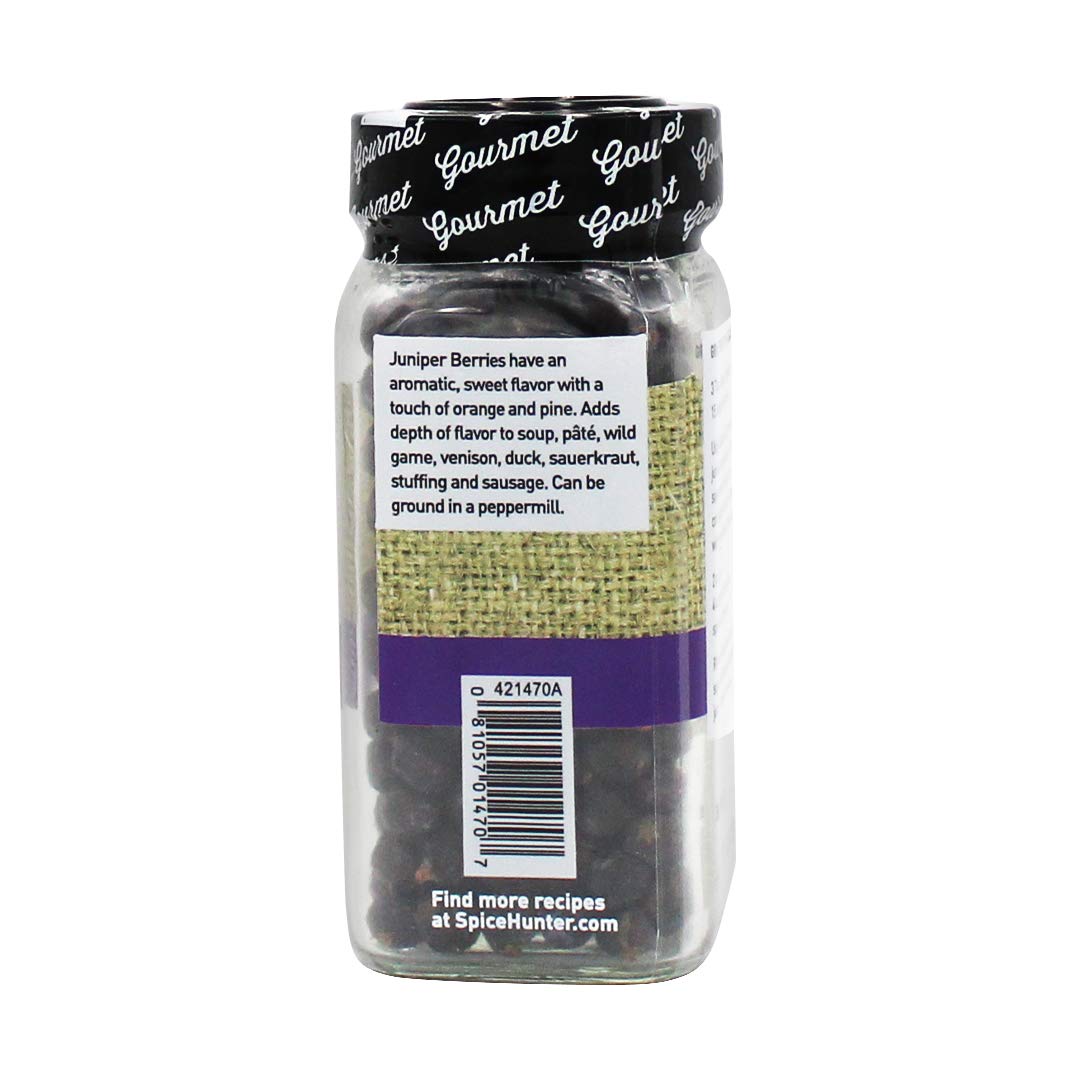The Spice Hunter Juniper Berries Whole, 1.3-Ounce Jar