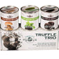 Urbani Truffles 3-Pack Truffle Sauces 90g (3.17oz) each - Italian Gourmet Truffle Sauce for Pasta, Risotto, and Appetizers, All-