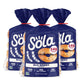 SOLA Keto Bagels, Blu-berry - Low Carb (6g), High Protein (18g), No Added Sugar, 12 oz (Pack of 3)