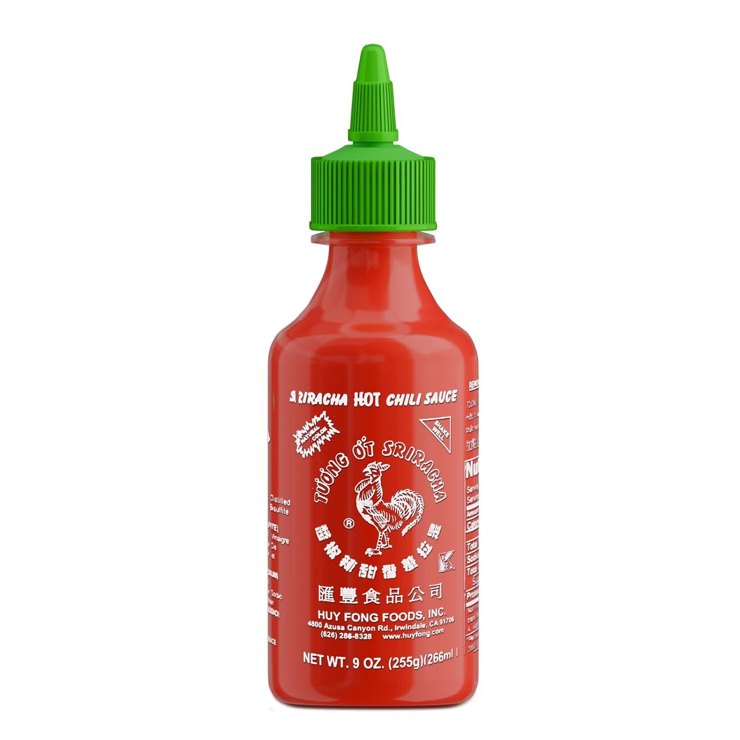 Huy Fong Sriracha Hot Chili Sauce, 9 Ounce (Pack of 1)