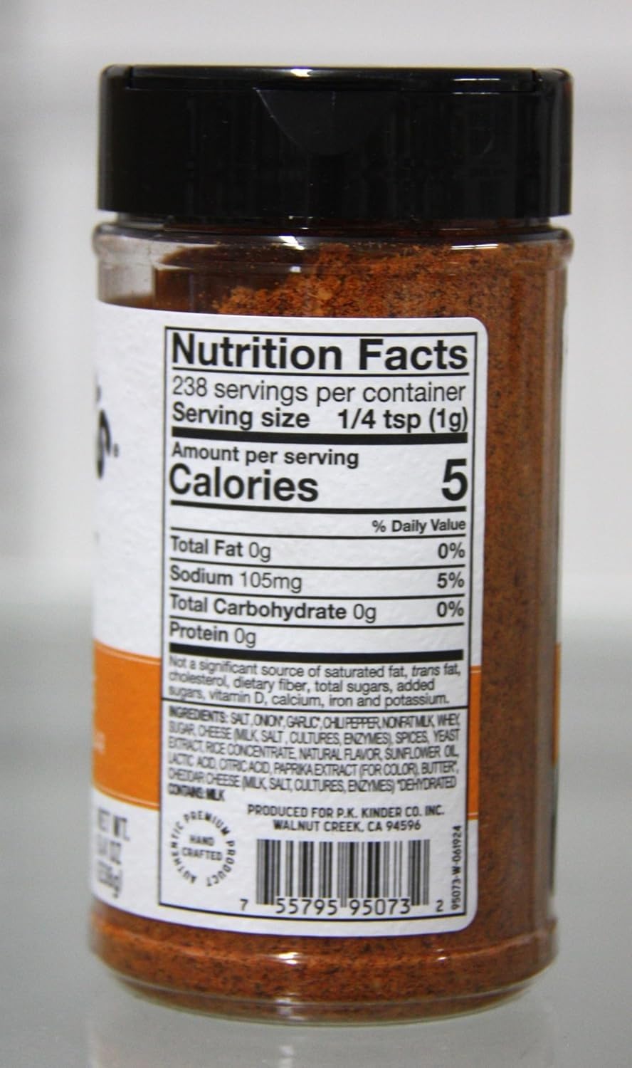 KINDER'S Chili Cheese Seasoning, 8.4 Ounce - Flavorful Spice Mix for Tacos, Nachos, and Dips