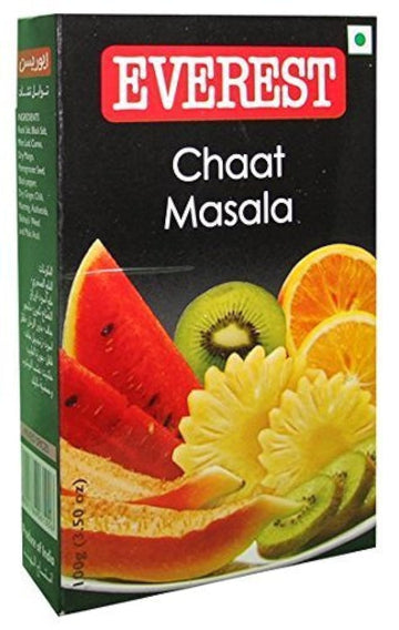 Everest Chaat Masala Used To Sprinkle On Salads - Sandwiches - Fresh Fruits - Finger Chips - Snacks And More 100 Gms