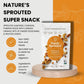 Purely Sprouted Orange Ginger Snack Mix: Vegan, Gluten-Free, And Non-Gmo Blend For A Healthy Crunch! (4 Oz, 6 Pack)