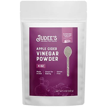 Judees Apple Cider Vinegar Powder - Gluten-Free, Keto-Friendly - 4 oz