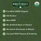 Organic Positively Tea Company Green Tea Bags, Eco-Friendly, Non-GMO, 100 Count