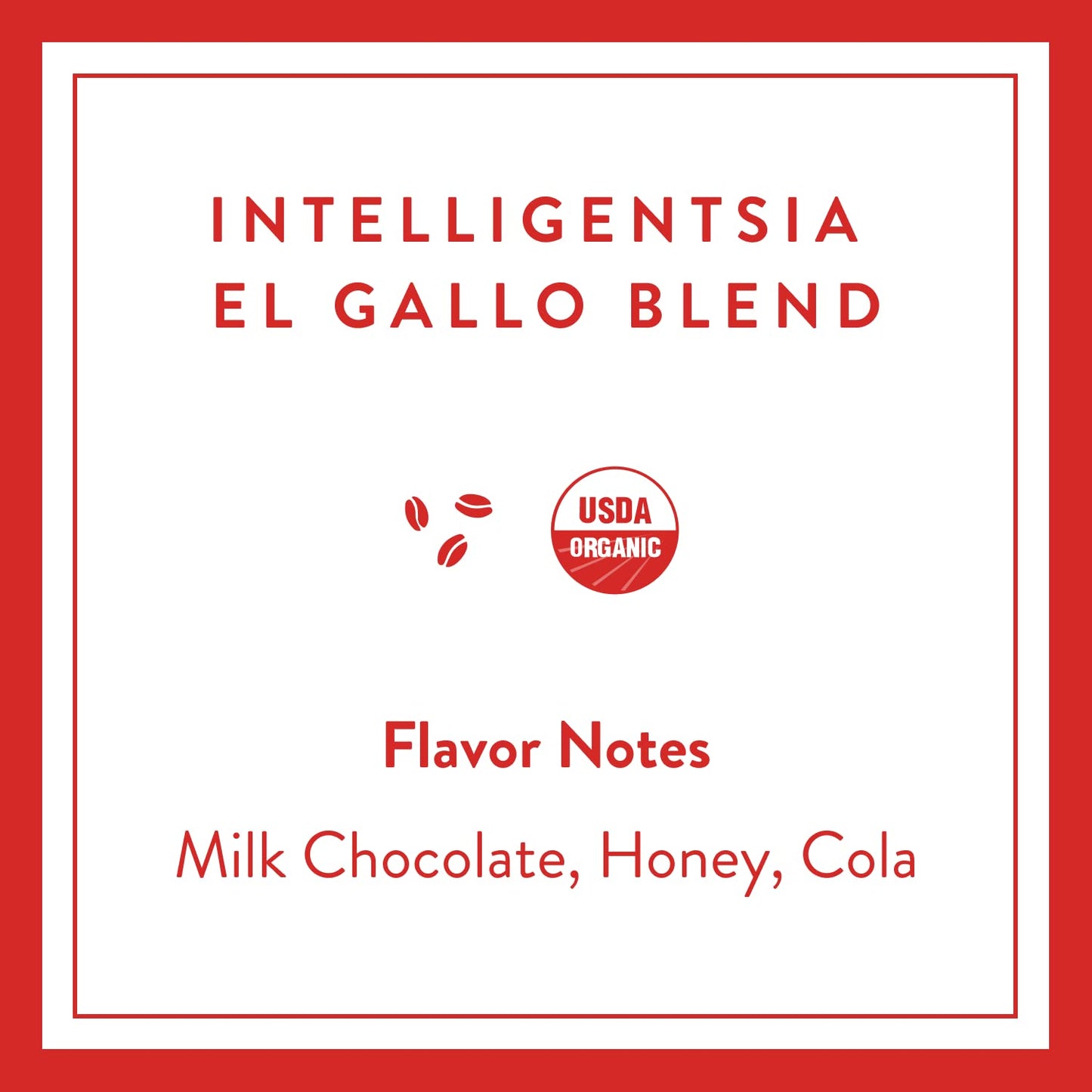 Intelligentsia Coffee K-Cup Pods, Light Roast, Organic El Gallo, 60 Count (6 Boxes of 10 Pods)