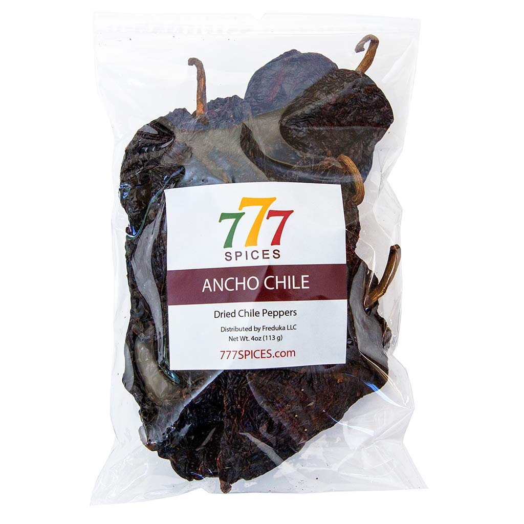 3 Pack Chile Ancho, Chile Guajillo Descolado And Chile De Arbol. Dried Chile Seco Peppers. 12 Oz Total Of Authentic Mexican Flav