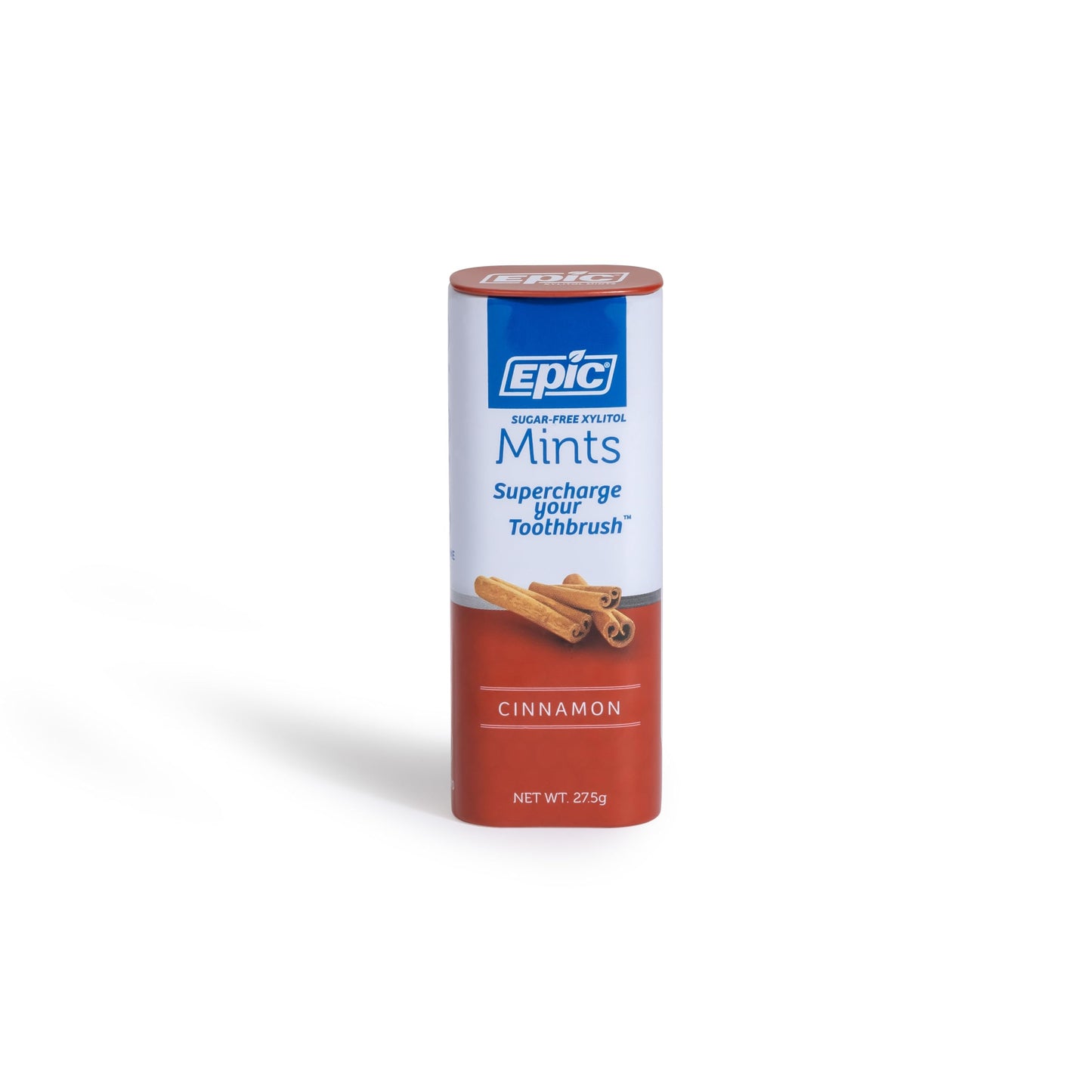 Epic Mints - Aspartame Free 100% Xylitol Mints - Sugar Free Cinnamon Flavored Mints, 55 Pieces (Pack Of 5)