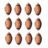 24 pc - Sport Theme Edible Sugar Cake Cupcake Cookie Toppers Decorations (Football)