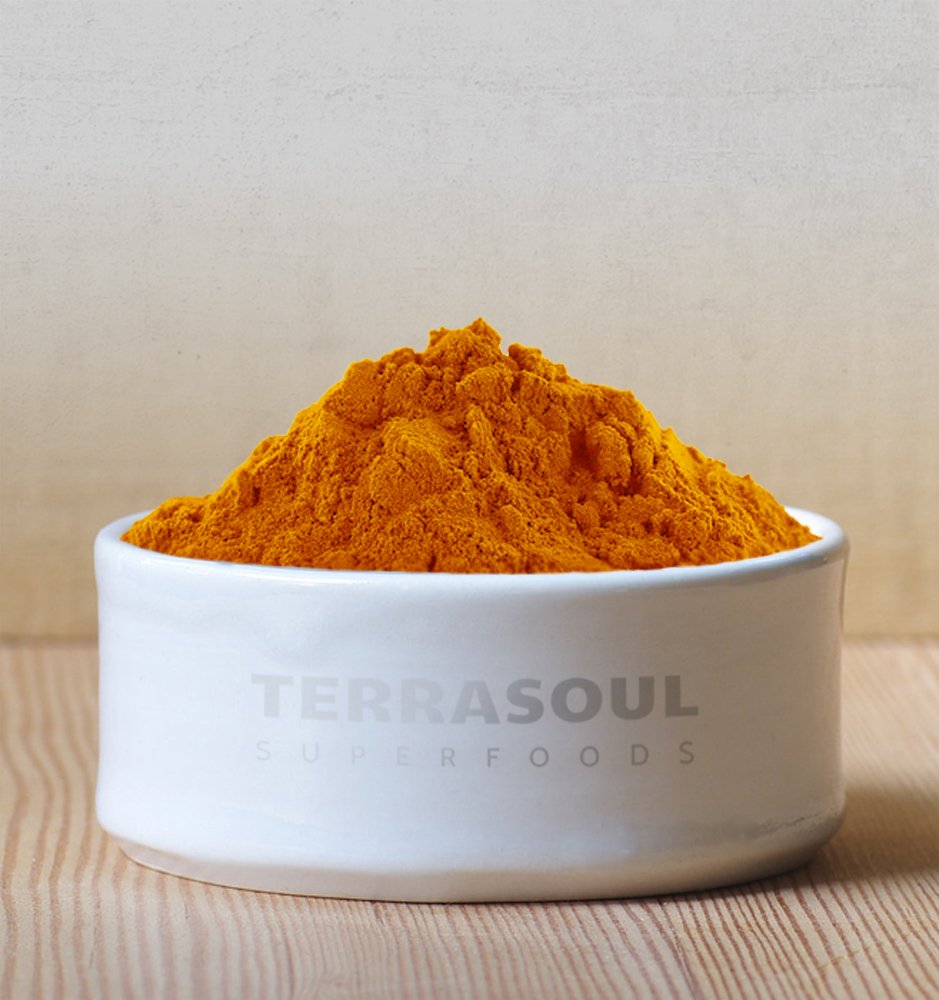 Terrasoul Superfoods Organic Turmeric Powder, 16 Oz : Curcumin - Lab Tested For Purity - Premium Quality - Great For Inflammation