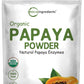 Organic Papaya Powder, 8oz | 100% Natural Fruit Powder | Freeze-Dried Papayas Source | No Sugar & Additives | Great Flavor for D