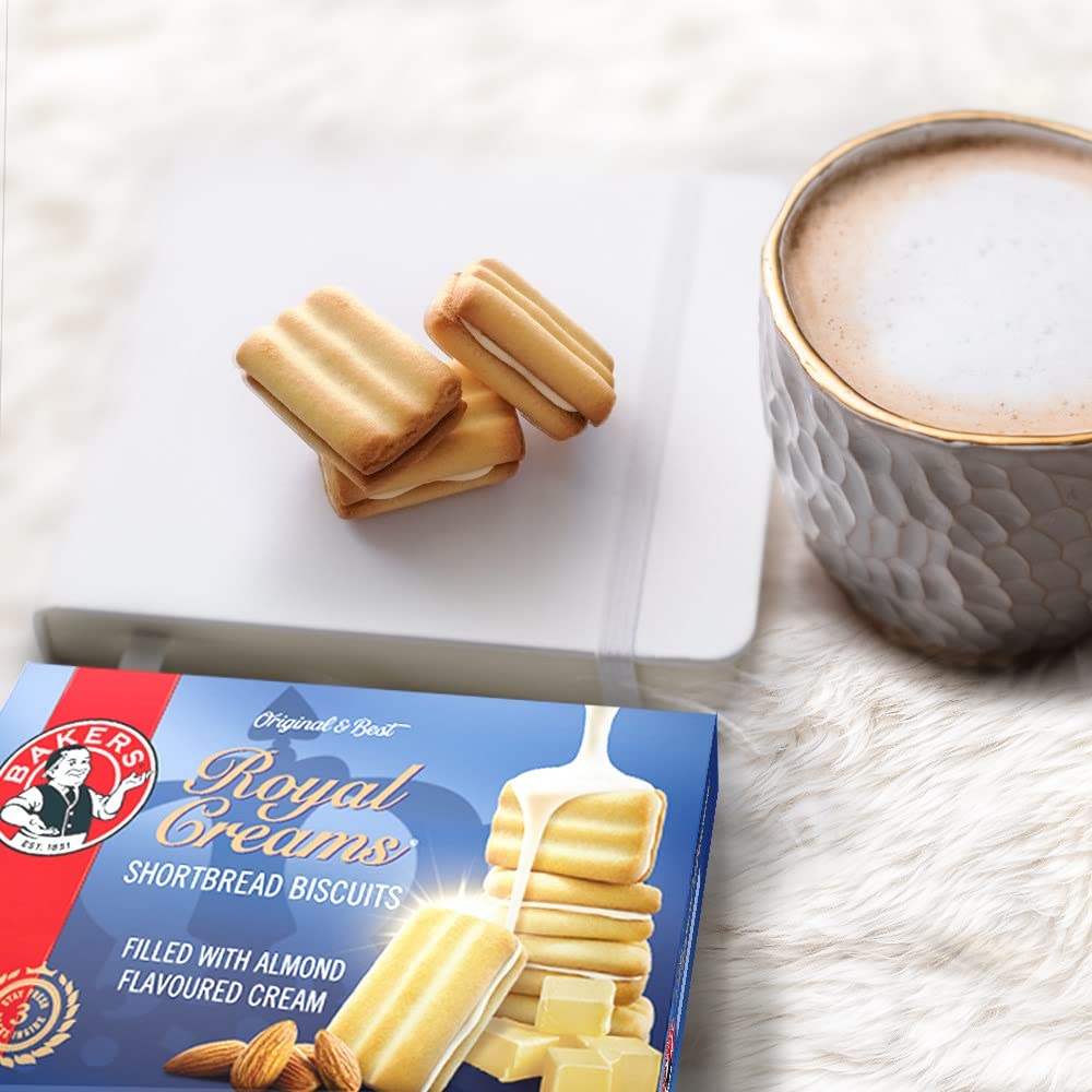 Bakers Royal Creams Shortbread Biscuits 280g