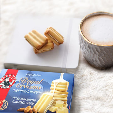 Bakers Royal Creams Shortbread Biscuits 280g