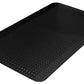 Durable Vinyl Heavy Duty Diamond-Dek Sponge Industrial Anti-Fatigue Floor Mat, 3' X 5', Black