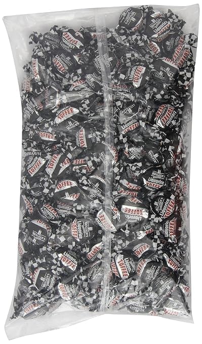 Walkers' Nonsuch Liquorice Toffees Bulk Bag | With Condensed Milk & Black Treacle | Imported From The Uk | Traditional British C