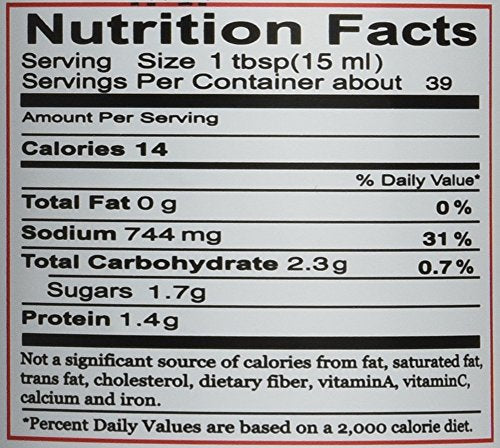 Kimlan Soy Sauce - 20 Oz. (1)