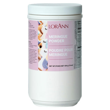 LorAnn Oils Meringue Powder - Gluten-Free, Kosher & Nut-Free - Essential for Royal Icing, Baking & Decorating - No Artificial Co