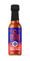 CHELSEA FIRE Wicked Hot Original Hot Sauce – Sweet and Spicy Tropical Heat, Gourmet Hot Sauce with Fresh Original Flavor – Perfect for Grilling, Marinades, and Dipping – 5 FL OZ Bottle