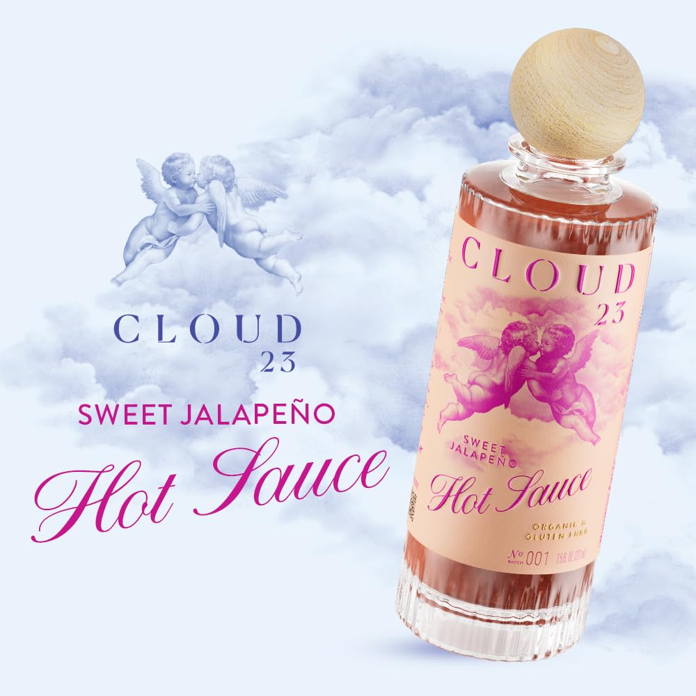 Cloud 23 Organic Sweet Jalapeno Hot Sauce  7.5 Fz