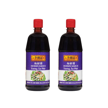 Lee Kum Kee Hoisin Sauce (36 oz - 2 Pack), Sweet & Savory, Ideal for Marinades, BBQ Sauce, Dips, Stir-Frying, Pizza, Peking Duck