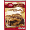 Playty Crocker Peanut Butter Top-Grade Brownie Mix  17.2 Oz