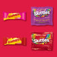 SKITTLES Original, SKITTLES Wild Berry & STARBURST Original and STARBURST FaveReds Fun Size Nut Free Individually Wrapped Trick