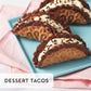 Reko Pizzelle Authentic Italian Style Waffle Cookie, Chocolate, 7 Ounce (Pack Of 12)