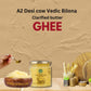 Indicow A2 Desi Cow Ghee| (180ml (6.08oz), A2 Cow Ghee (Sahiwal Cows)) | Grass Fed, Pasture Raised Clarified Butter Fat, Keto, P