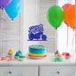 Ruscalin Happy Birthday Cake Topper Black Flash Motorcycle Party Decoration Birthday Party Cake Decoration