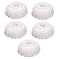 5Pcs Microfiber Replacement Mop Head Spin Mop Head Replacement 5-Pack, Microfiber Refill Heads Universal For 360 Spin Magic Mopp