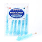 Espeez Extra Large Rock Candy Sticks - Light Blue Cotton Candy Lollipops - 6 Count - Individually Wrapped for Parties and Events