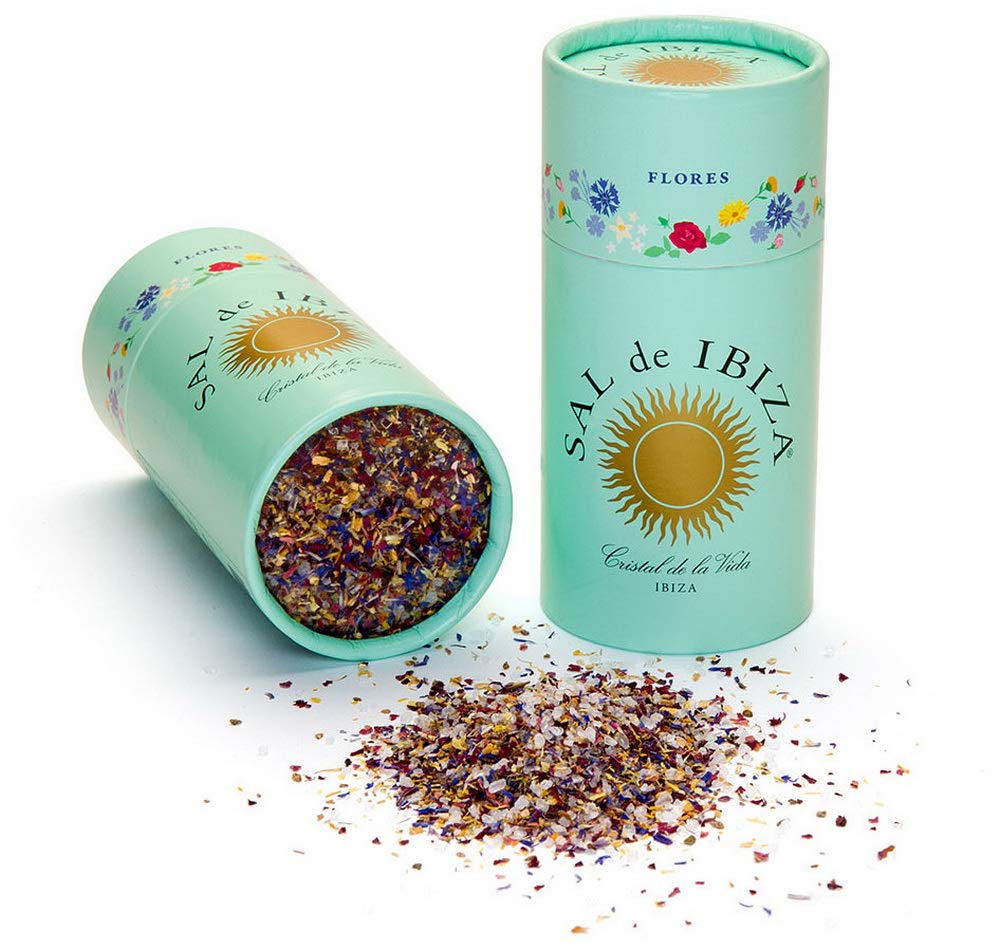 Sal de Ibiza Granito Salt Shaker, Flower Petals, 2.65 Ounce, Model 5813