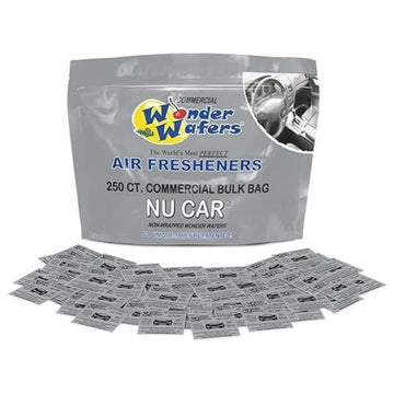 Wonder Wafers 250 Count Unwrapped Automobile Professional Use Air Fresheners Car And Truck Detail (Nu Car)