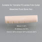 PurYupearl Acoustic Guitar Bone Nut Set - 2 Pcs Pre-Slotted, 43x5x9mm, for YMH FG Series Acoustic & Classical Guitars